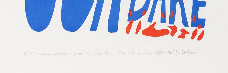 Carl Johan De Geer, "USA Mördare" (Large image).