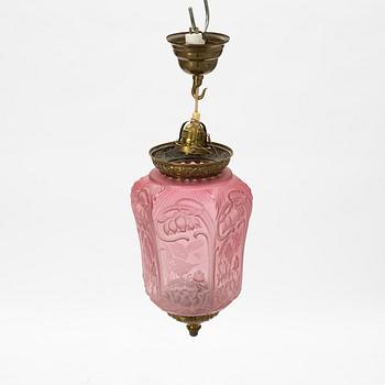 Månskensampel, jugend, omkring år 1900.