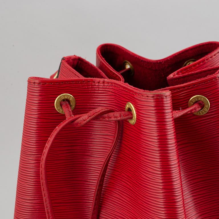 Louis Vuitton, a red Epi 'Noé' handbag, 1995.