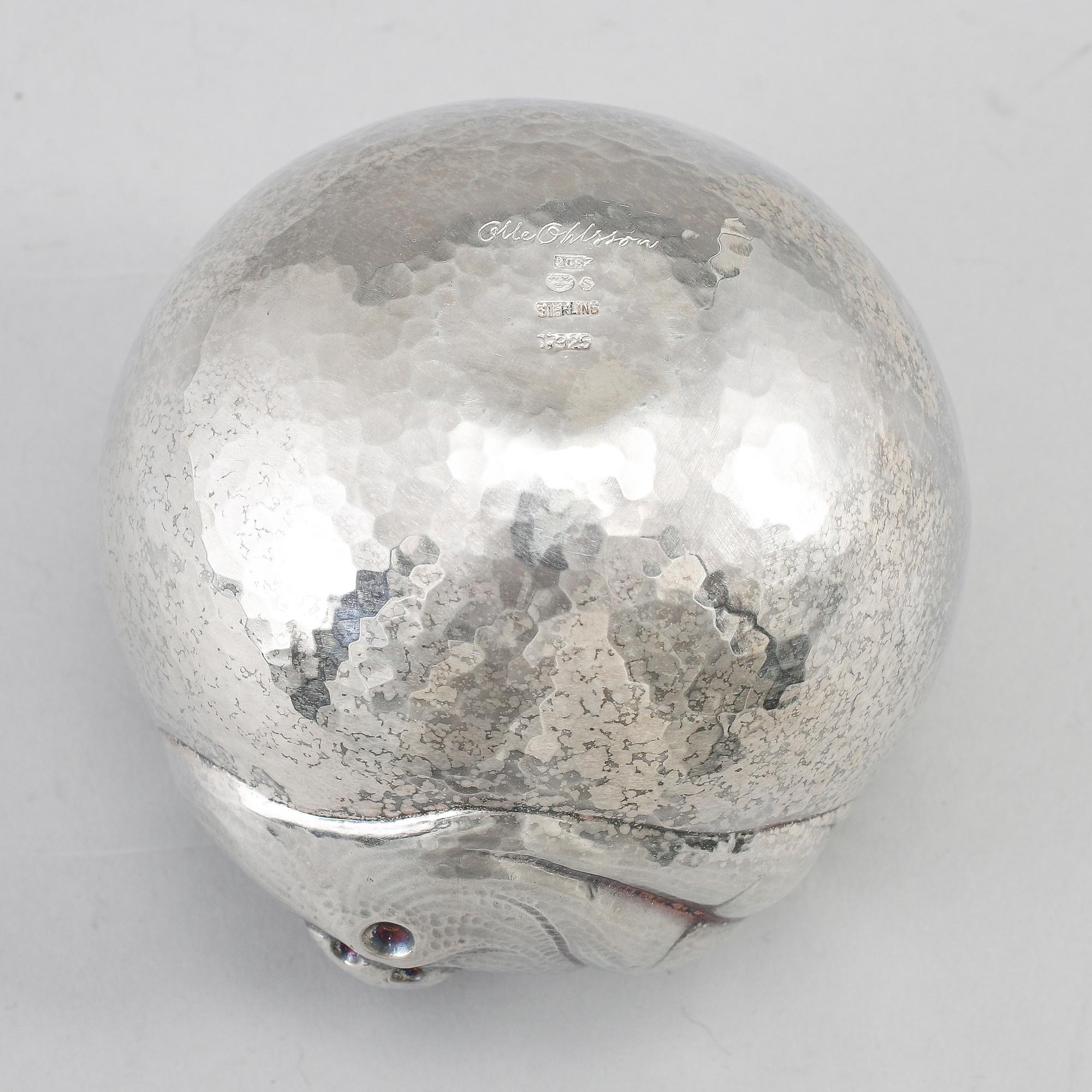 A Sterling silver tumbler by Olle Ohlsson, Stockholm.