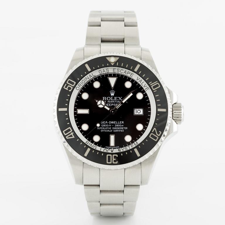 Rolex, Deepsea, Sea-Dweller, wristwatch, 44 mm.