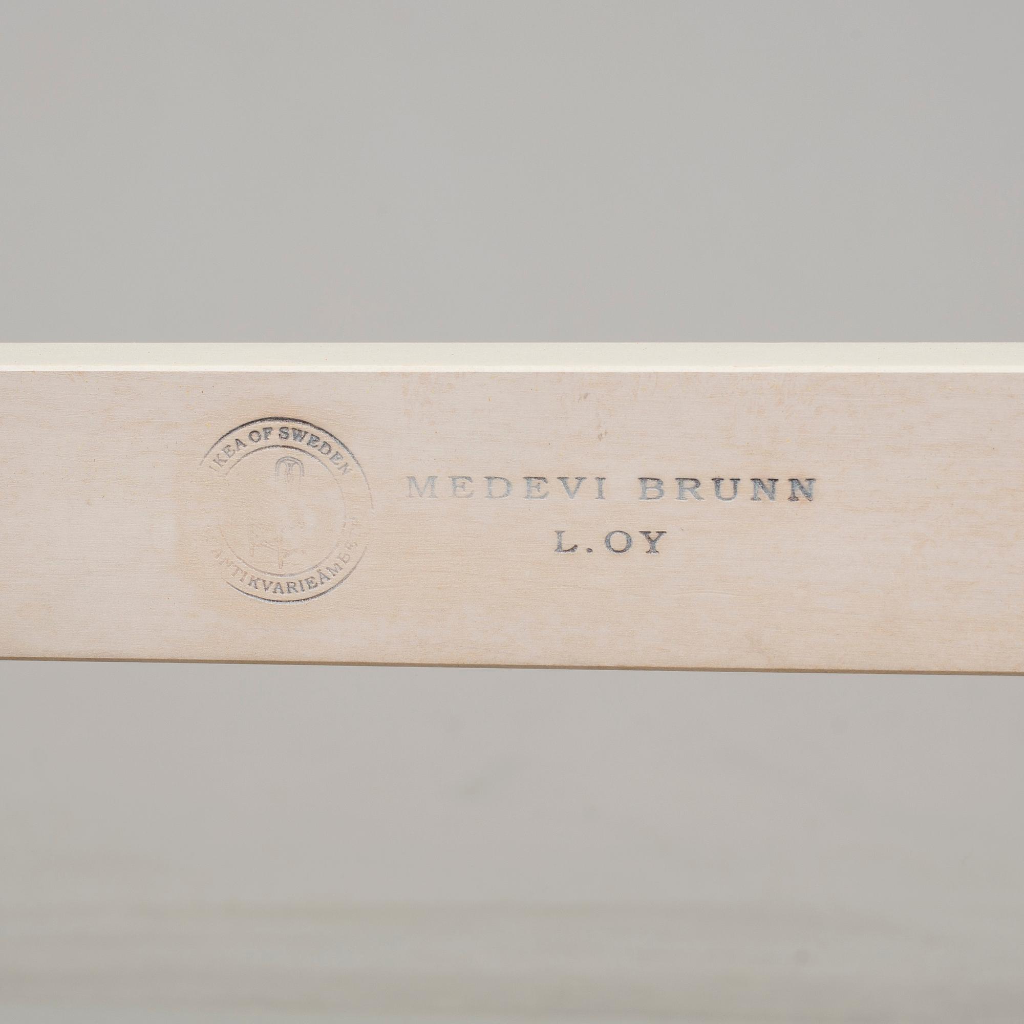 FOTPALL, "Medevi brunn" ur Ikeas 1700-talsserie, 1990-tal.