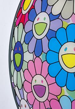 Takashi Murakami, "Flowerball (3D), Colorful, Miracle, Sparkle", 2021.
