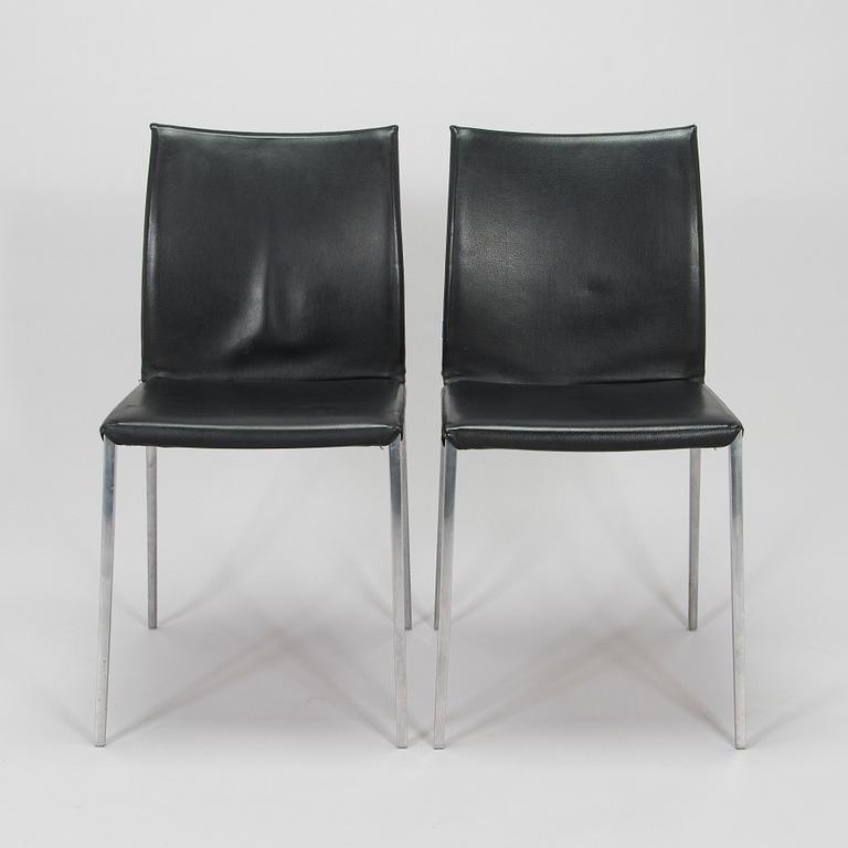 Roberto Barbieri, A set of eight "Lia" chairs for Zanotta, Italy 2007.