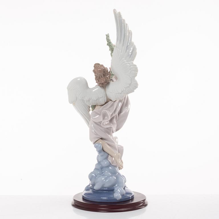 Salvador Furió, figurine, "Celestial Ascent", Lladró, Spain, 2000-2001.