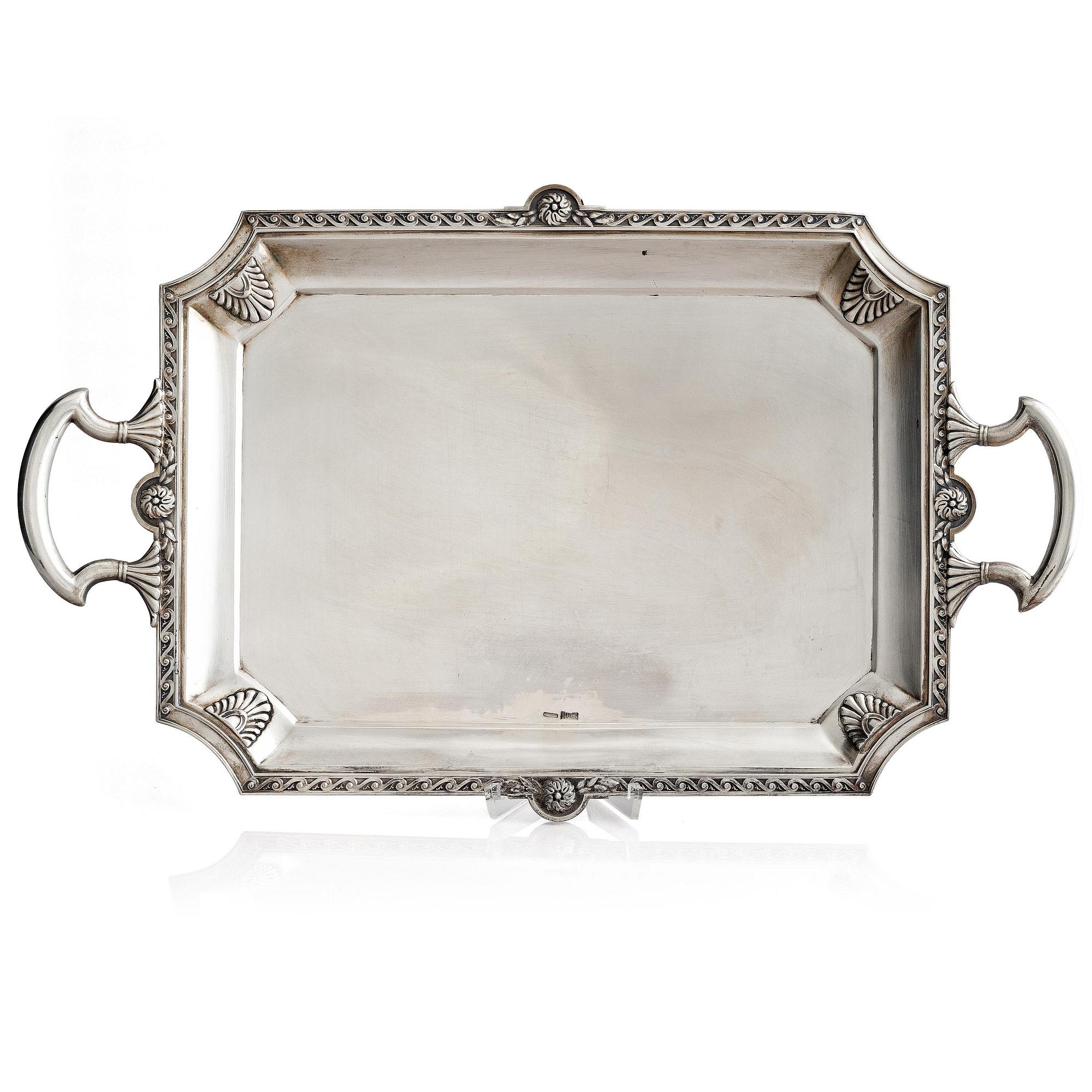 Alexander Nikolajewitsch Sokolow, bricka, silver, S:t Petersburg, Ryssland 1872.