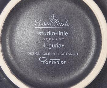 PARTI PORSLIN, 4 delar, "Liguria", Gilbert Portanier, Rosenthal studio-linie.