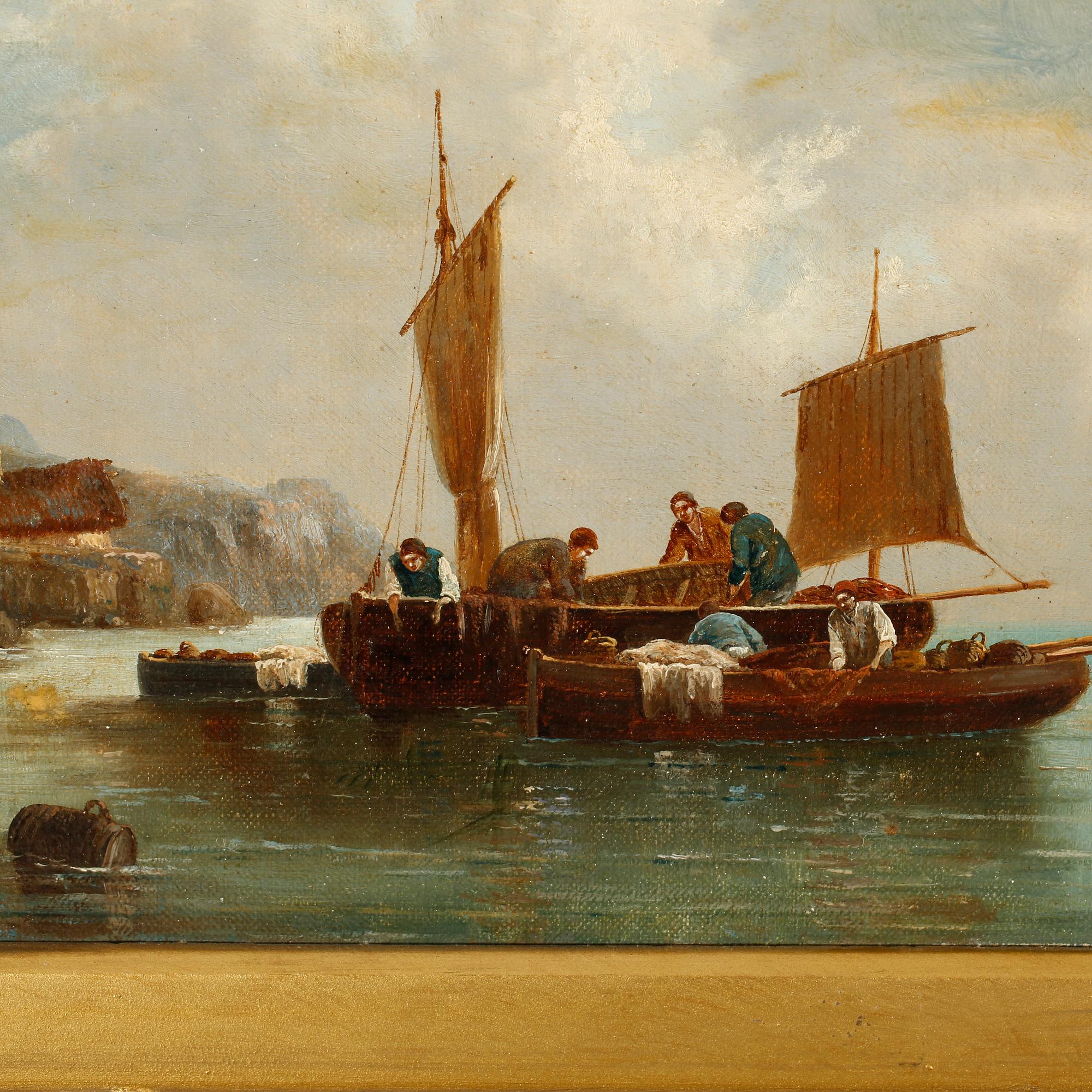 ANTON SCHOTH, oil on canvas, signed.