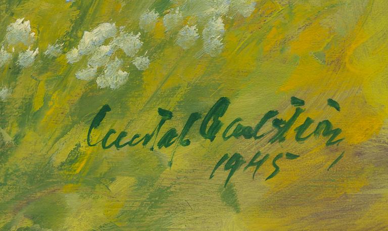 Gustaf Carlström, På blomsterängen.