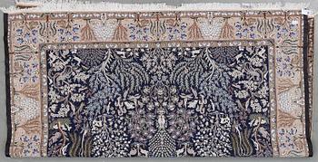 MATTA, sannolikt Nain, figural, part silk, Ca 253x240 cm.