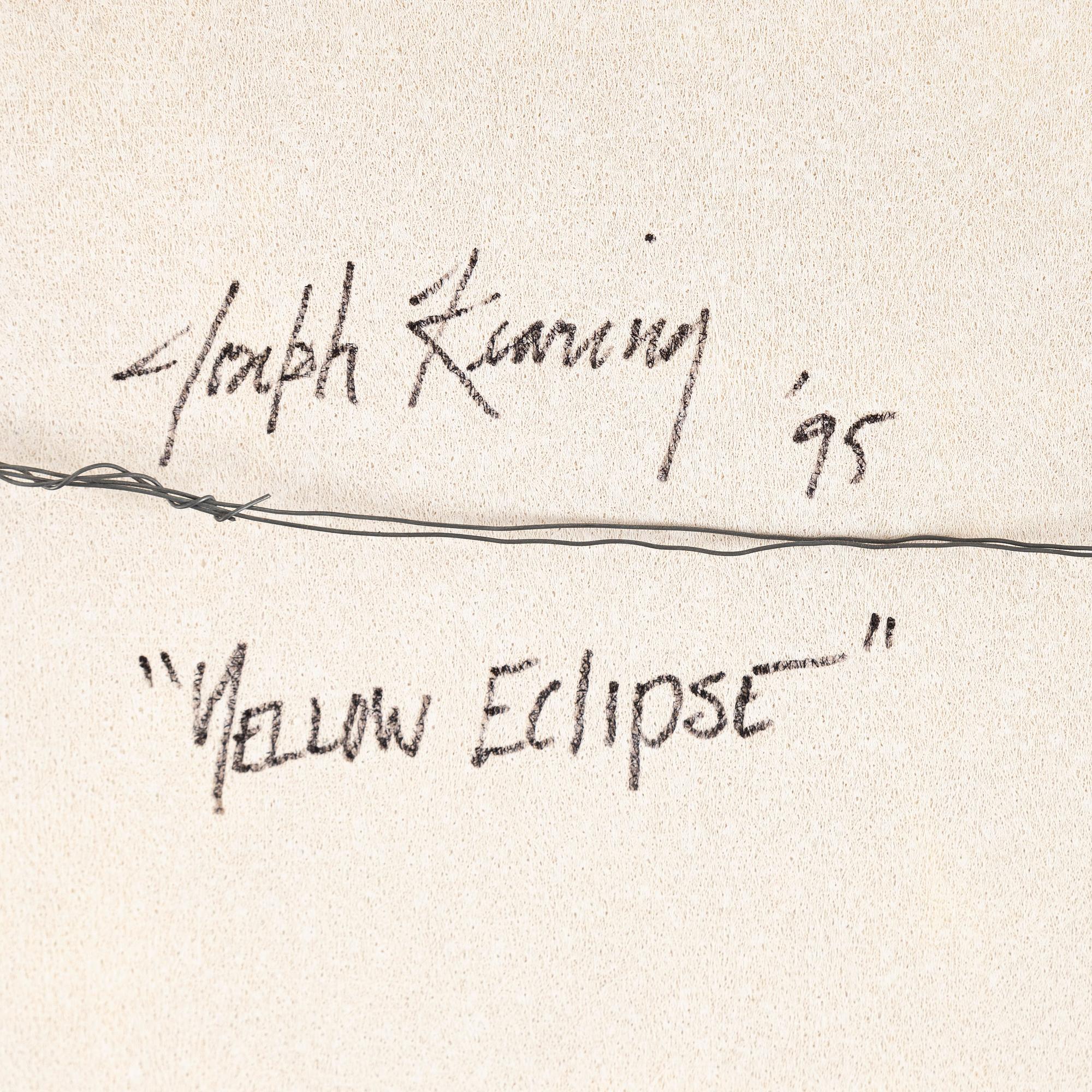 Joseph Kearing, "Yellow Eclipse".