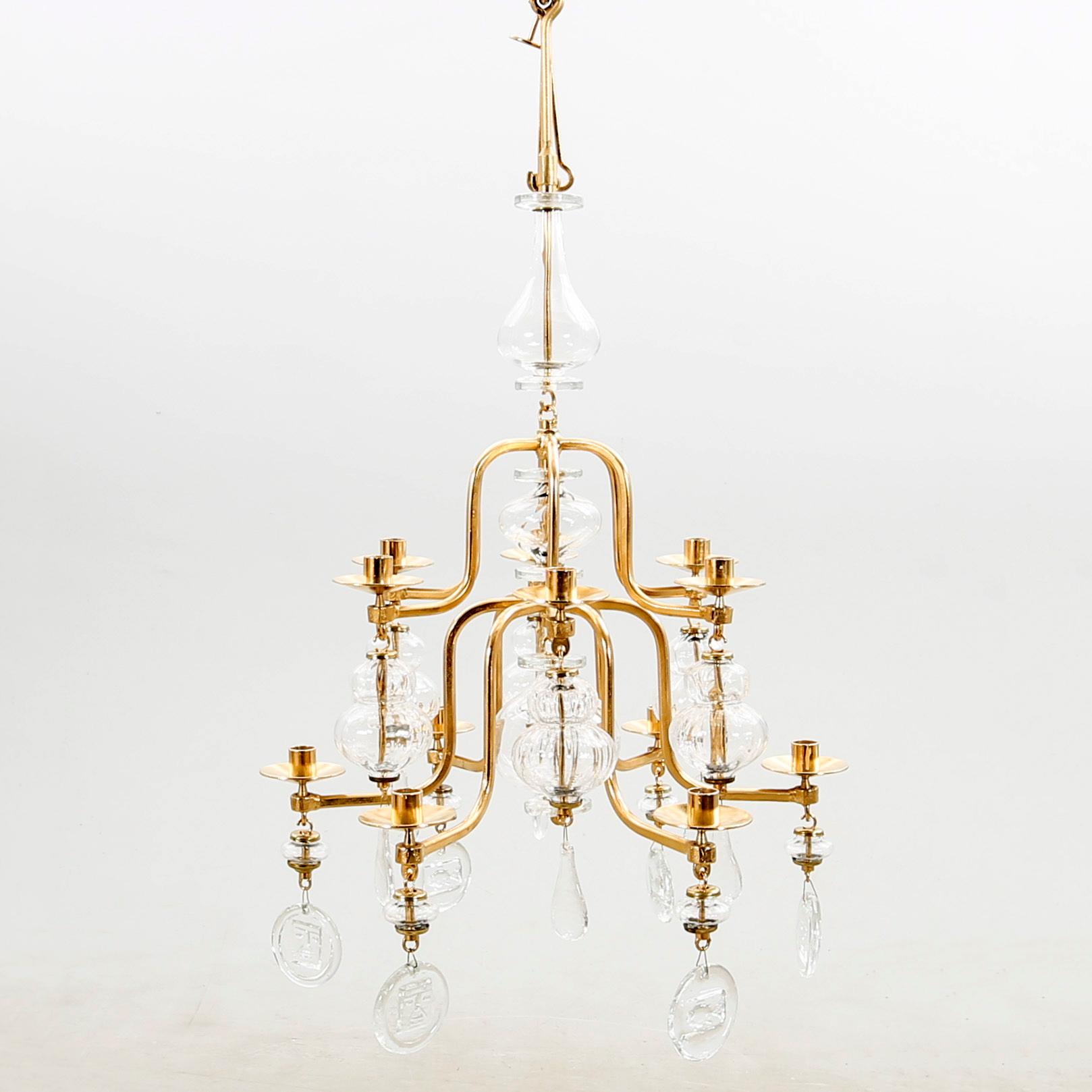 Erik Höglund, Chandelier, later part of the 20th century.