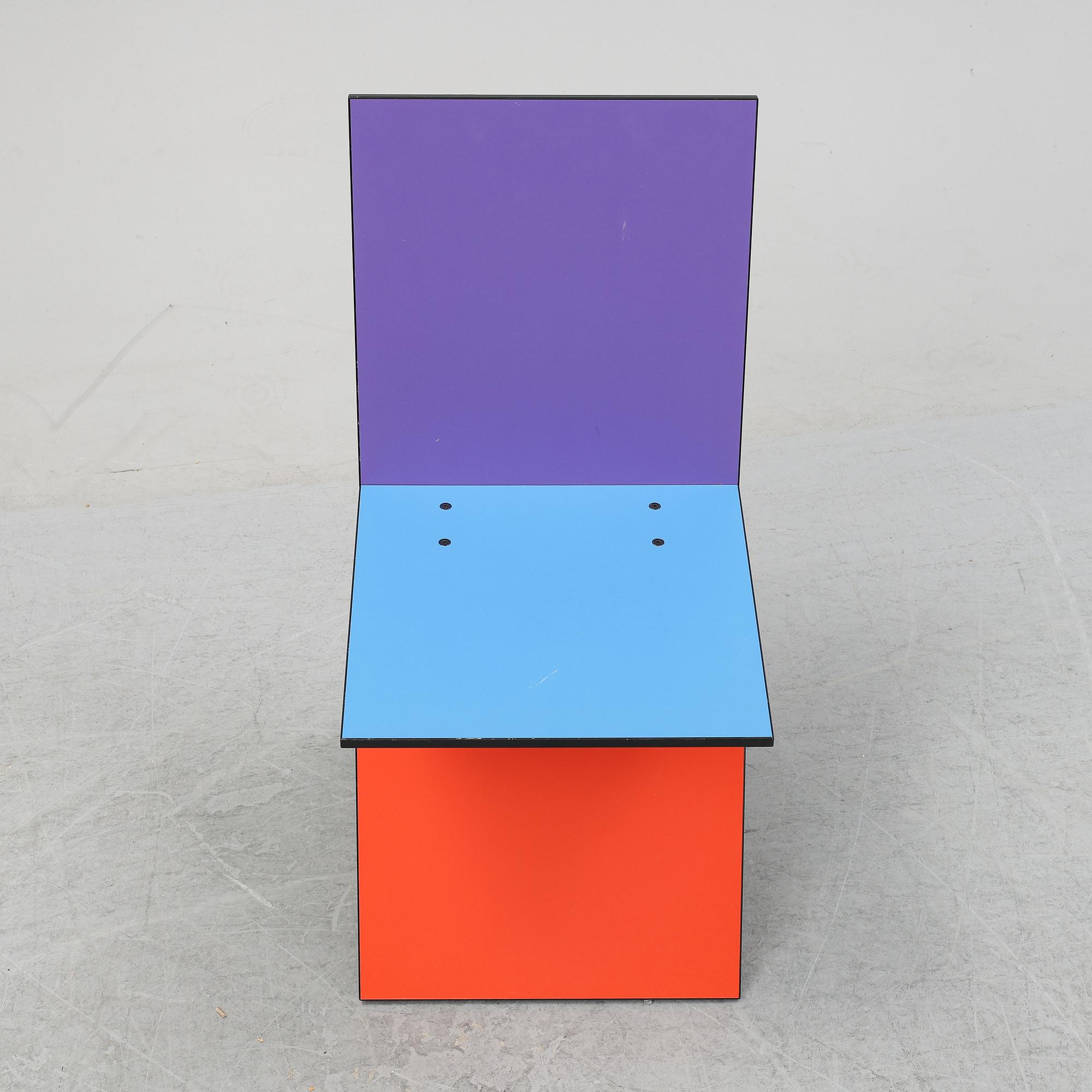 Verner Panton Vilbert chair IKEA 1993 1994. Bukowskis