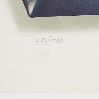 Yrjö Edelmann, two lithographs in colour, 'Heaven and Ocean', signed and numbered 830/1500.