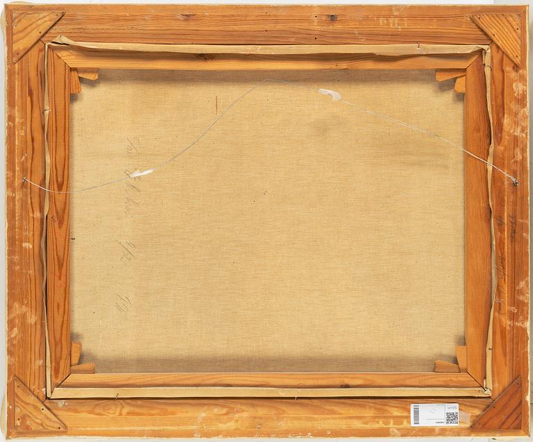 Axel Lind, oil on canvas, signed.