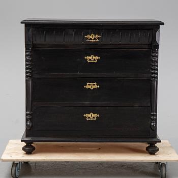 Byrå, sent 1800-tal.