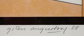 GÖRAN AUGUSTSON, serigrafi, sign. och dat. -88.
