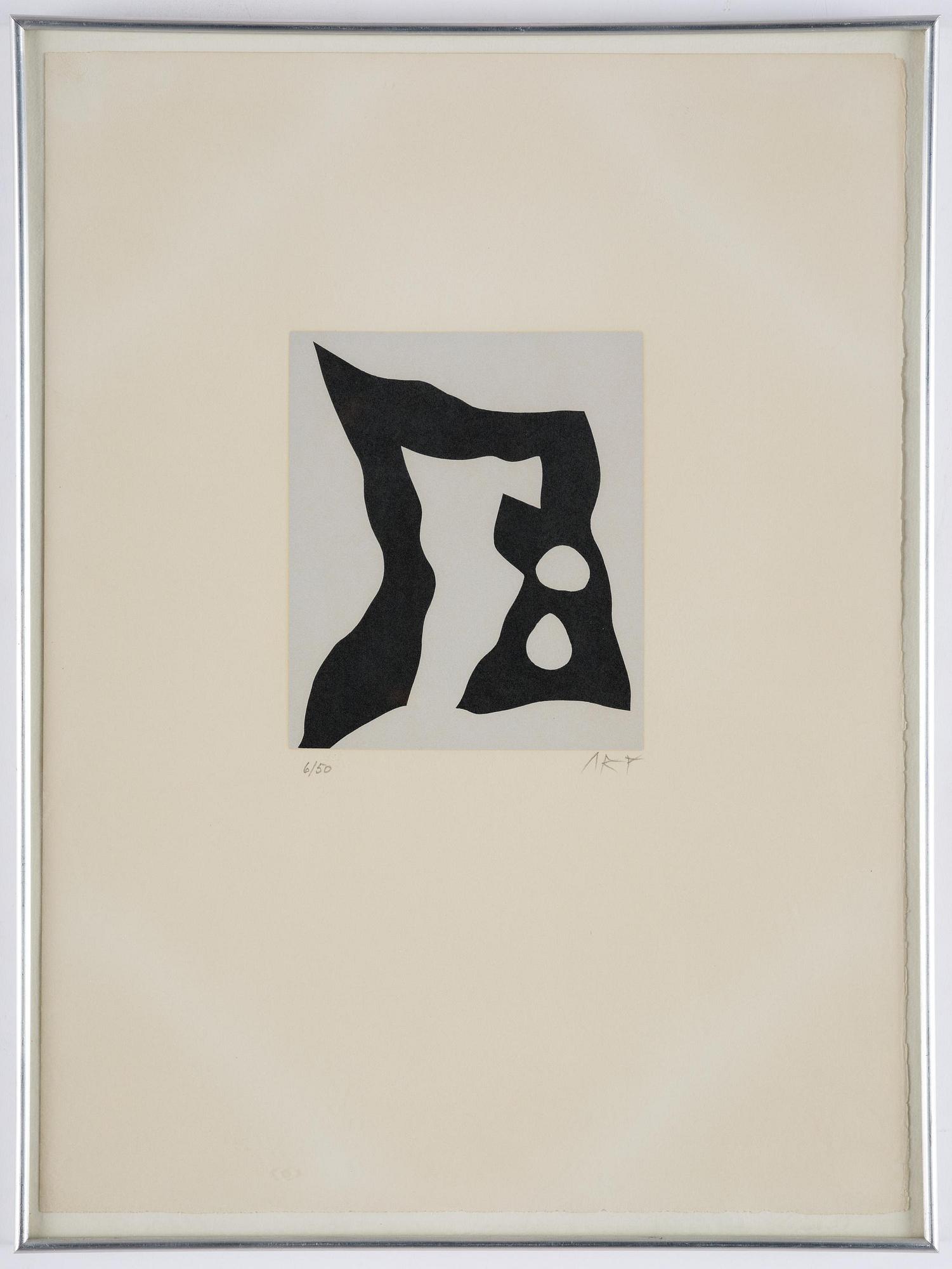 Jean (Hans) Arp, "Le Voilier de la Fôret".