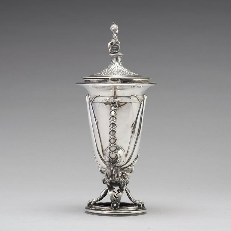 Jean-Baptiste Vaillant, kanna/pokal, silver, S:t Petersburg 1858.