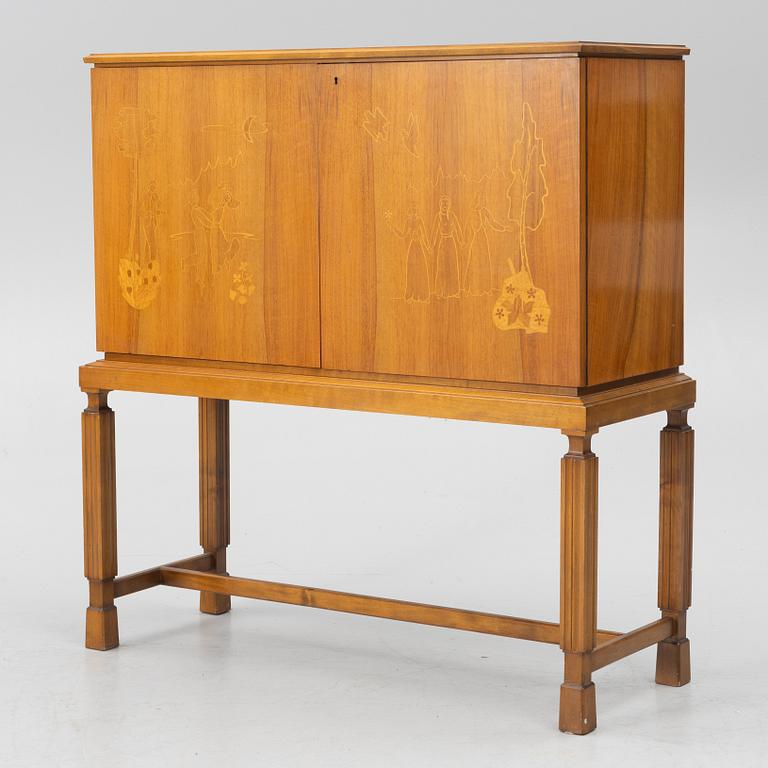 Cabinet, Swedish modern, mid-20th century.