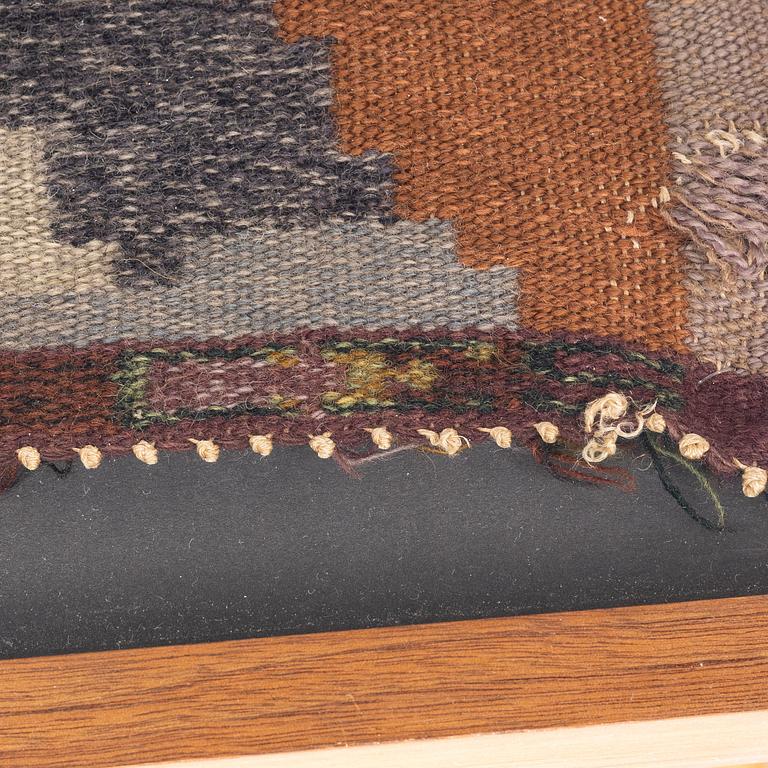 Carl Edvin Svensson, a textile, tapestry technique, signed CES.
