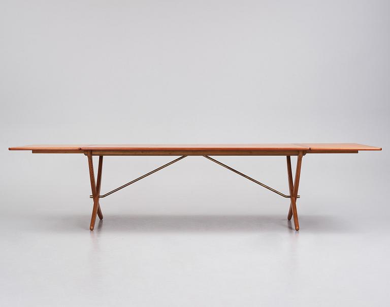 Hans J. Wegner, an 'AT-314' dinner table with flaps, Andreas Tuck, Denmark 1950-60s.