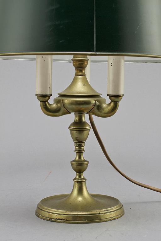 BORDSLAMPA, sk bouilotte, 1900-tal.