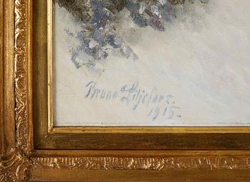 BRUNO LILJEFORS, oil on canvas, signed and dated 1915.