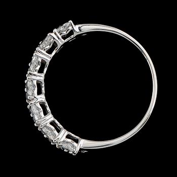 RING, 18K vitguld, diamanter tot 1.17 ct.