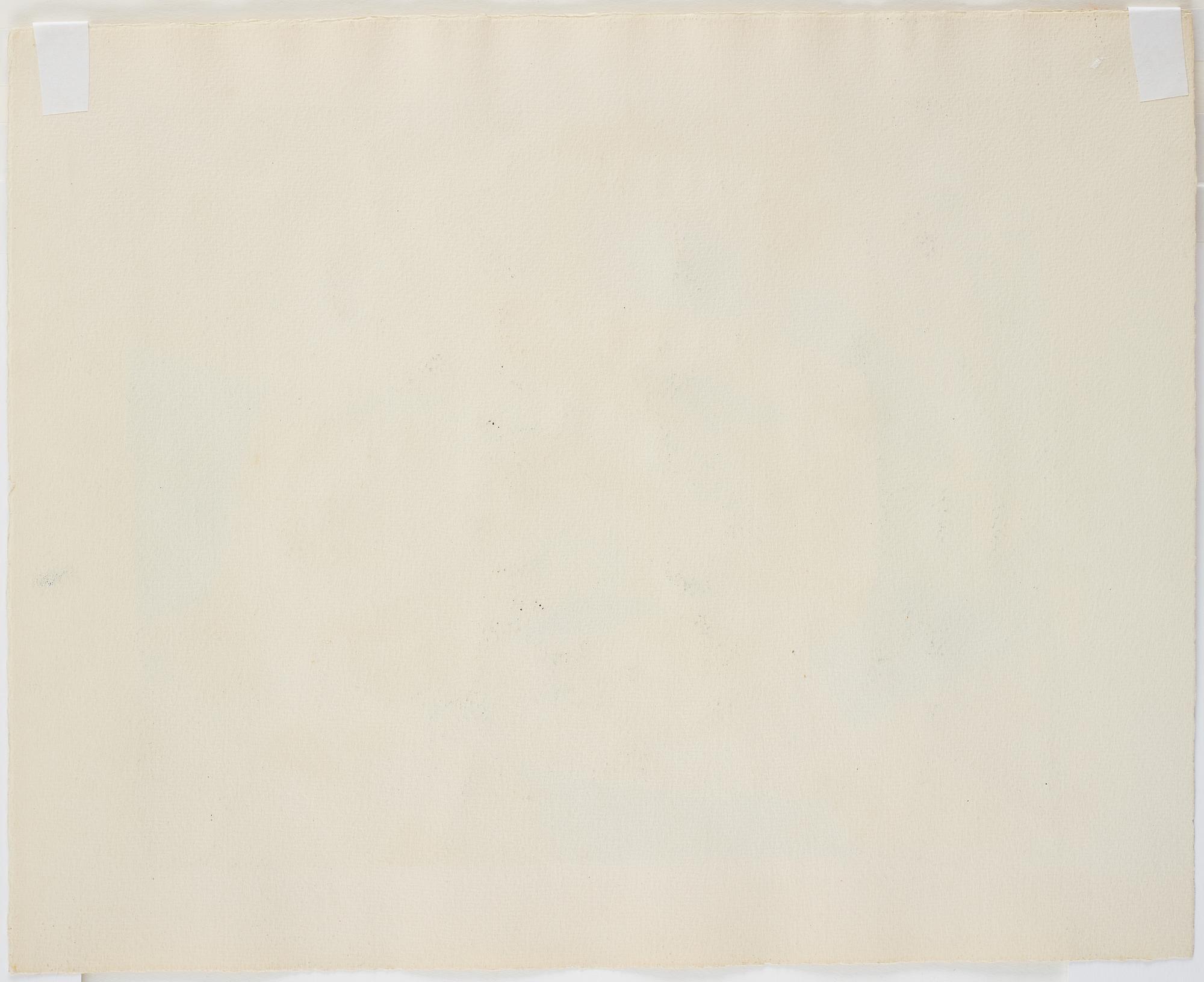 EINAR LYNGE-AHLBERG, akvarell, signerad.