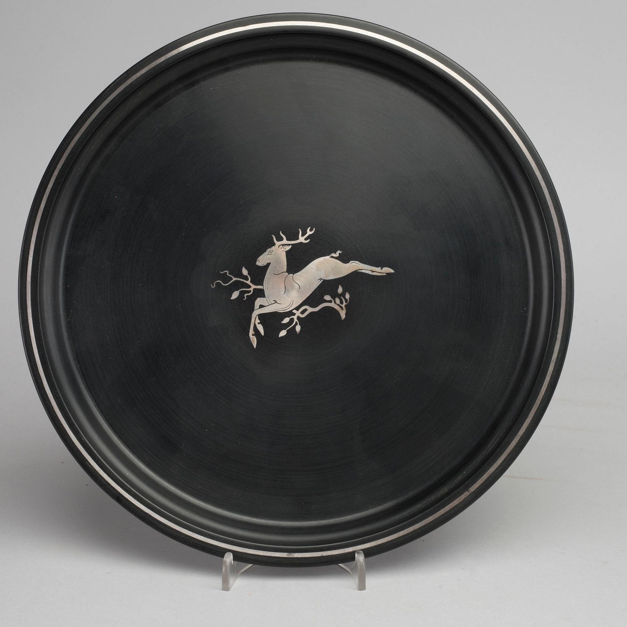 A PAIR OF ISOLITE TRAYS, Perstorp.