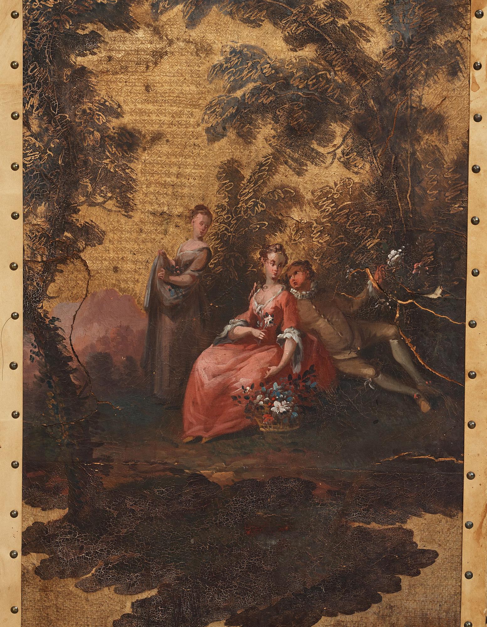 SKÄRM, Frankrike, eller Holland, 1700-talets mitt.