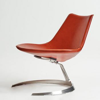 Preben Fabricius & Jørgen Kastholm, "Scimitar", fåtölj, Bo-Ex, Danmark.