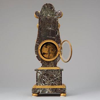 A French 19th century mantel clock.