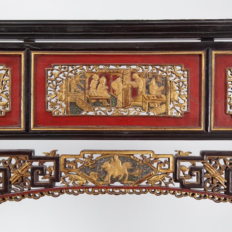 Headboard, China, 19th/20th century.