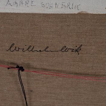 Wilhelm Wik, "Röda strimmor".