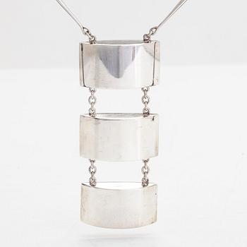 Georg Jensen, halsband, sterlingsilver, modellnr 127, design Astrid Fog.