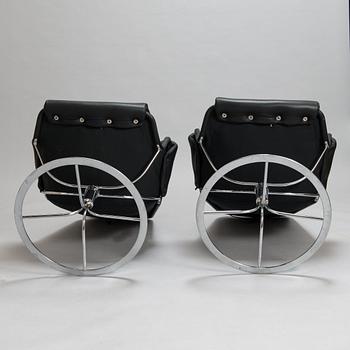 Bruno Mathsson, fåtöljer, ett par, "Jetson", Dux, 2000-tal.