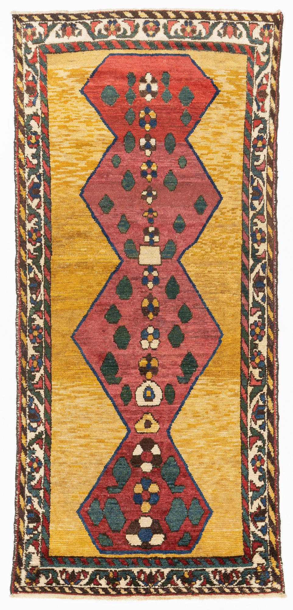 An antique Khersake-Bakthiari, ca 251 x 111-122 cm.
