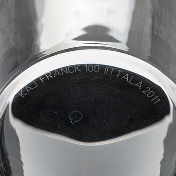 Kaj Franck, a 6-piece set of 100th anniversary 'Kartio' tumblers, Iittala 2011.