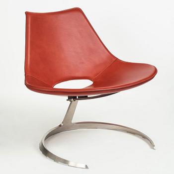 Preben Fabricius & Jørgen Kastholm, "Scimitar", fåtölj, Bo-Ex, Danmark.