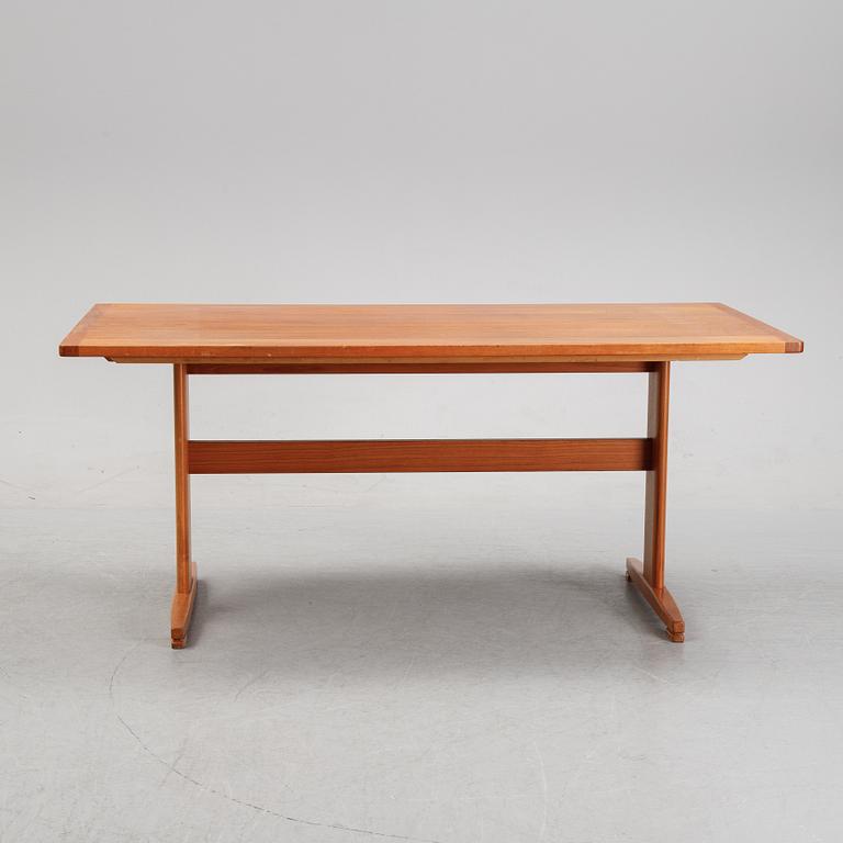 A teak dining table, Ulferts, Tibro, second half of the 20th century.