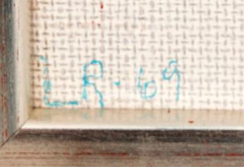 Lillemor Rudolf-Hall, "Figur i ljust rum".