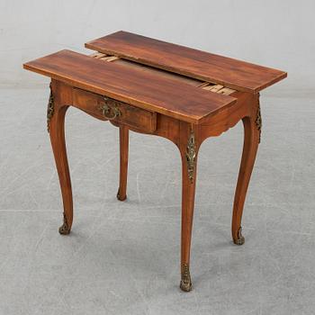 A rococo style card table. early 20th Century.