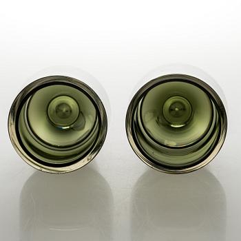 ERKKI VESANTO, VASER, 4 st, glas. Signerade.