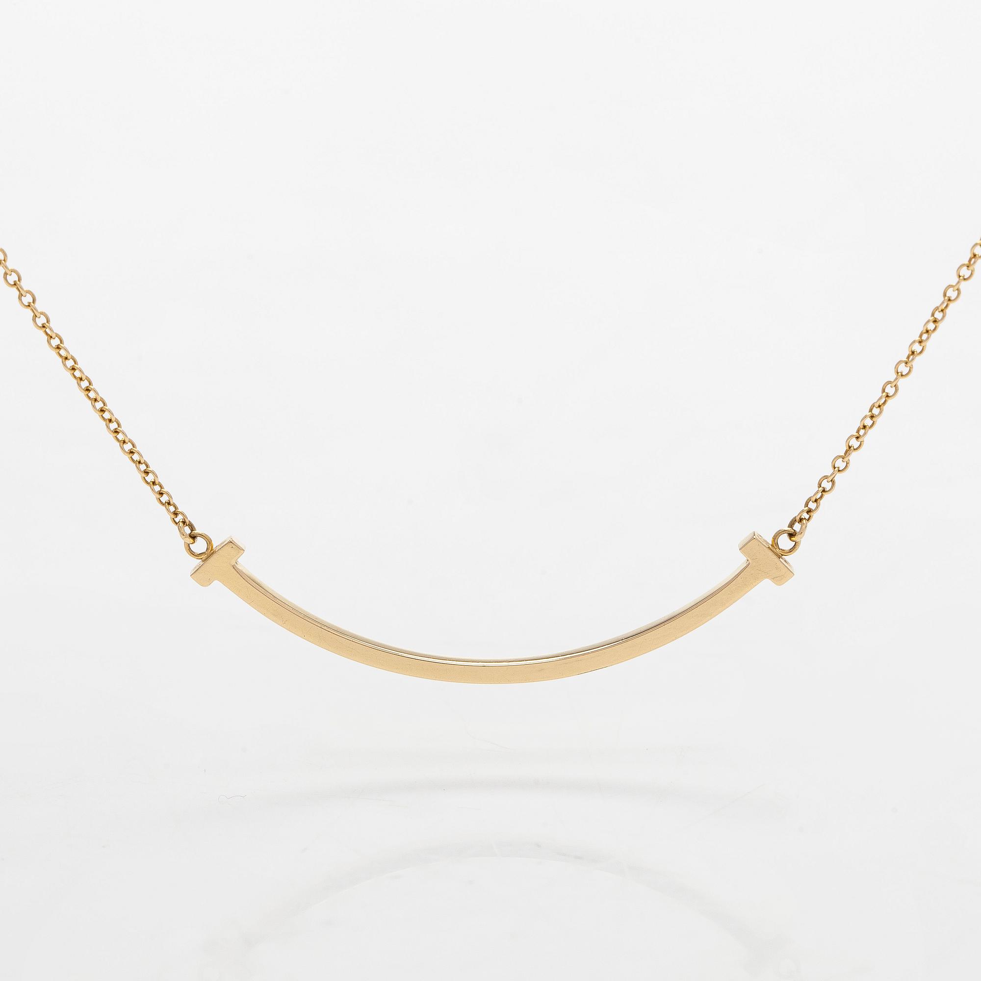 Tiffany & Co, kaulakoru, "T Smile", 18K kultaa.