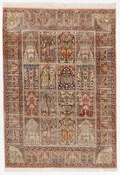 Rug, Kashmir, approx. 216 x 154 cm.