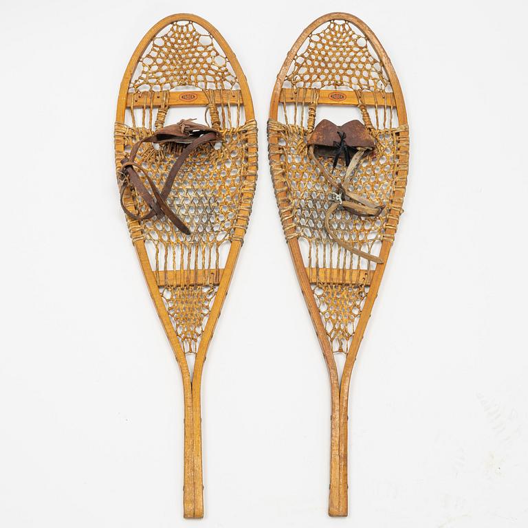 Snowshoes, a pair, Canada, first half of the 20th century.