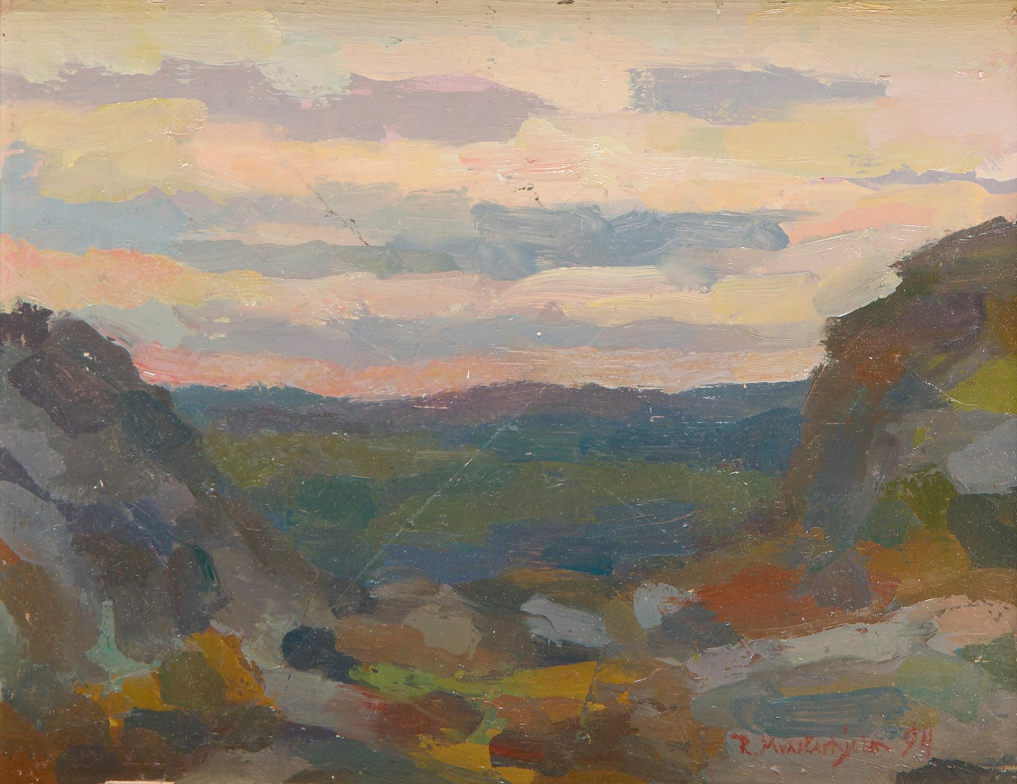 Riggert Munsterhjelm, Landscape.