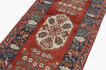 Gallery carpet, oriental, approx. 537 x 99 cm.